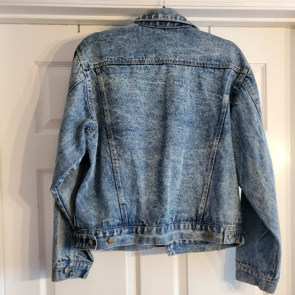Expression Denim Jean Jacket Medium - image 2